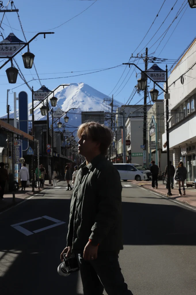 Beyond Journey tour leader photography at Mount Fuji